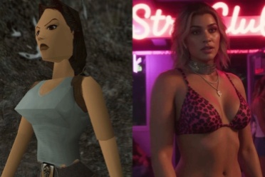 《古墓丽影》劳拉与当代女角色对比：身材变化太大了！