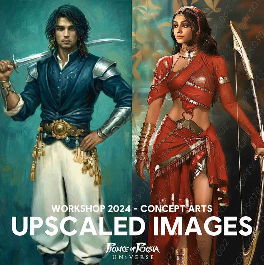 《波斯王子:时之砂》重制版王子和公主新形象泄露 咖喱味很足