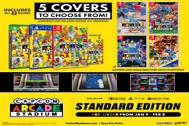 重温经典! 《卡普空街机馆Vol. 1》实体版现已开放预购