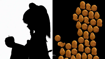 日本麦当劳又玩“东方”梗！鸡块排成“Bad Apple!!”