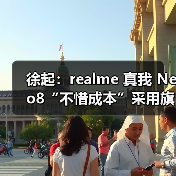 徐起：realme 真我 Neo8“不惜成本”采用旗舰发光材料，将是断档领先（图1）