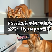 PS5超炫新手柄/主机壳公布：Hyperpop音乐主题渐变配色（图4）