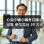 心动小镇小镇冬日暖心征集 参与瓜分 20 万元现金（图2）