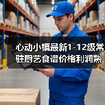 心动小镇最新1-12级常驻厨艺食谱价格利润熟练度(图4) 心动小镇最新1-12级常驻厨艺食谱价格利润熟练度(图4)