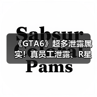《GTA6》超多泄露属实！真员工泄露、R星正式确认