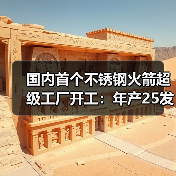 国内首个不锈钢火箭超级工厂开工:年产25发可回收复用火箭(图2) 国内首个不锈钢火箭超级工厂开工:年产25发可回收复用火箭(图2)