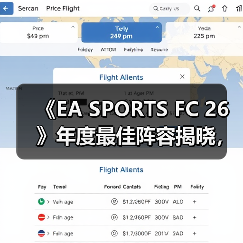 《EA SPORTS FC 26》年度最佳阵容揭晓,投票通道现已开启!(图2) 《EA SPORTS FC 26》年度最佳阵容揭晓,投票通道现已开启!(图2)