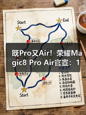 既Pro又Air！荣耀Magic8 Pro Air官宣：1月19日见（图2）