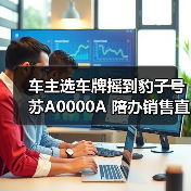 车主选车牌摇到豹子号苏A0000A 陪办销售直呼活久见（图2）