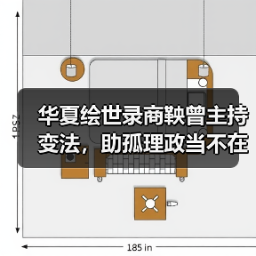 华夏绘世录商鞅曾主持变法，助孤理政当不在话下【秦国政务选择】（图2）