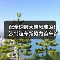 配全球最大挡风玻璃！沙特造车新势力首车首秀：造型太怪异