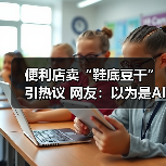 便利店卖“鞋底豆干”引热议 网友:以为是AI(图3) 便利店卖“鞋底豆干”引热议 网友:以为是AI(图3)