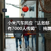 小米汽车回应“法务部有7000人传闻”：纯属谣言 更愿意把资源投入研发（图3）