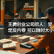 王腾创业公司招人:坚定反内卷 可以随时大小睡(图4) 王腾创业公司招人:坚定反内卷 可以随时大小睡(图4)