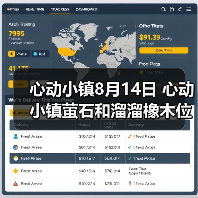 心动小镇8月14日 心动小镇萤石和溜溜橡木位置（图1）