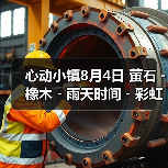 心动小镇8月4日 萤石﹣橡木﹣雨天时间﹣彩虹时间(图1) 心动小镇8月4日 萤石﹣橡木﹣雨天时间﹣彩虹时间(图1)