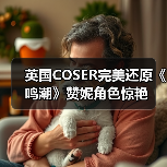 英国COSER完美还原《鸣潮》赞妮角色惊艳（图4）