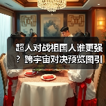 超人对战祖国人谁更强？跨宇宙对决预览图引爆讨论（图1）