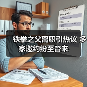 铁拳之父离职引热议 多家邀约纷至沓来（图4）